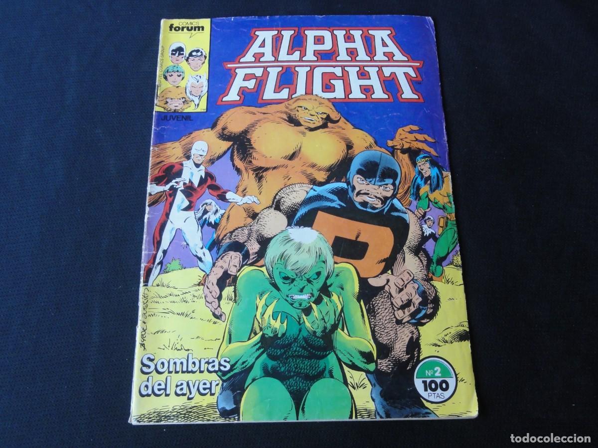 C&oacute;mics: ALPHA FLIGHT. N&ordm; 2. A&Ntilde;O 1985-1992. MARVEL COMICS PLANETA. C-11B - Foto 1