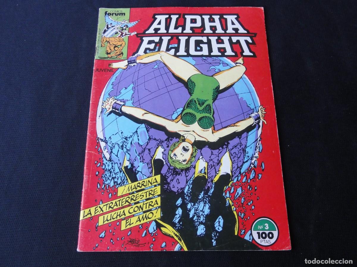 C&oacute;mics: ALPHA FLIGHT. N&ordm; 3. A&Ntilde;O 1985-1992. MARVEL COMICS PLANETA. C-11B - Foto 1