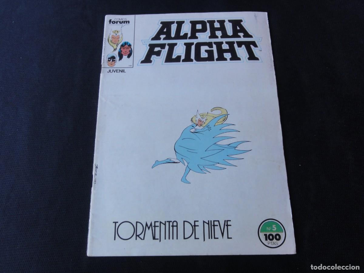 C&oacute;mics: ALPHA FLIGHT. N&ordm; 5. A&Ntilde;O 1985-1992. MARVEL COMICS PLANETA. C-11B - Foto 1