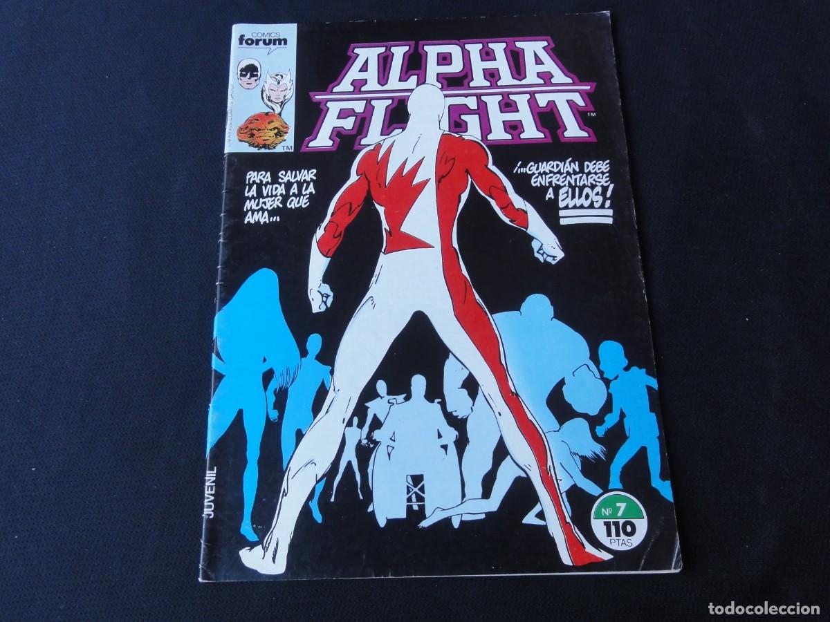 C&oacute;mics: ALPHA FLIGHT. N&ordm; 7. A&Ntilde;O 1985-1992. MARVEL COMICS PLANETA. C-11B - Foto 1