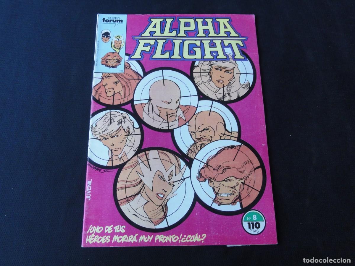 C&oacute;mics: ALPHA FLIGHT. N&ordm; 8. A&Ntilde;O 1985-1992. MARVEL COMICS PLANETA. C-10B - Foto 1