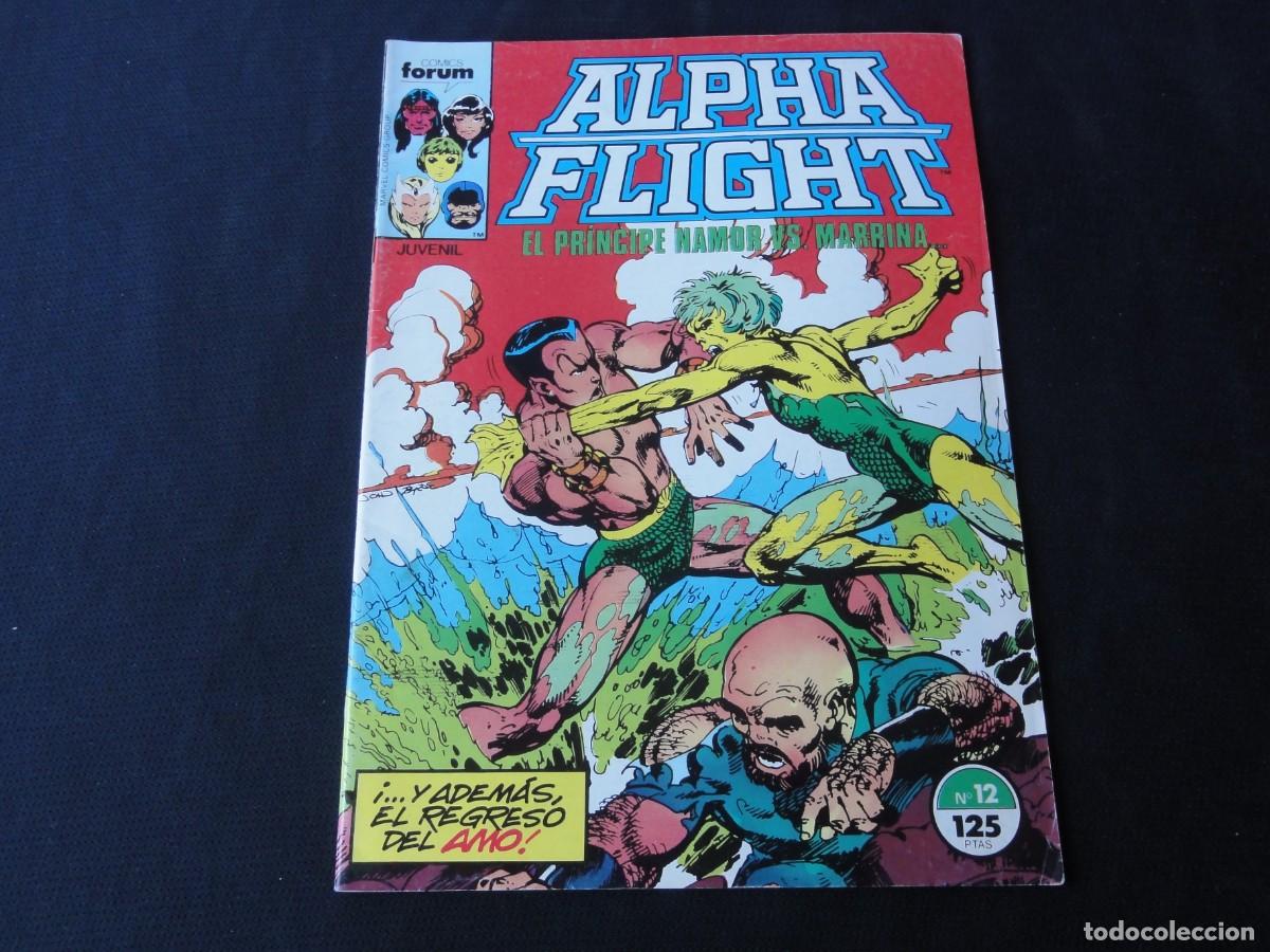 C&oacute;mics: ALPHA FLIGHT. N&ordm; 12. A&Ntilde;O 1985-1992. MARVEL COMICS PLANETA. C-10B - Foto 1
