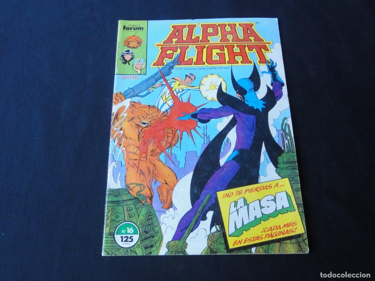 C&oacute;mics: ALPHA FLIGHT. N&ordm; 16. A&Ntilde;O 1985-1992. MARVEL COMICS PLANETA. C-10B - Foto 1