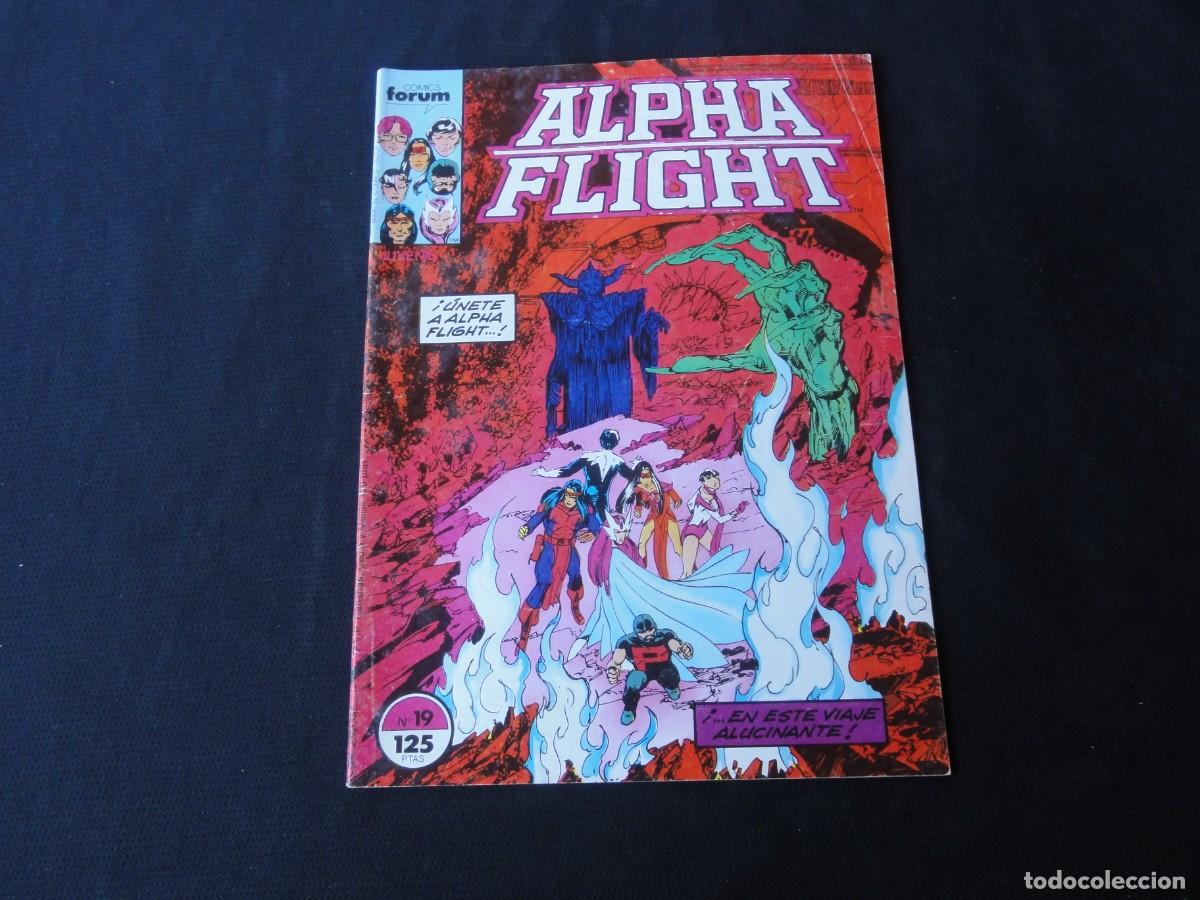 C&oacute;mics: ALPHA FLIGHT. N&ordm; 19. A&Ntilde;O 1985-1992. MARVEL COMICS PLANETA. C-10B - Foto 1