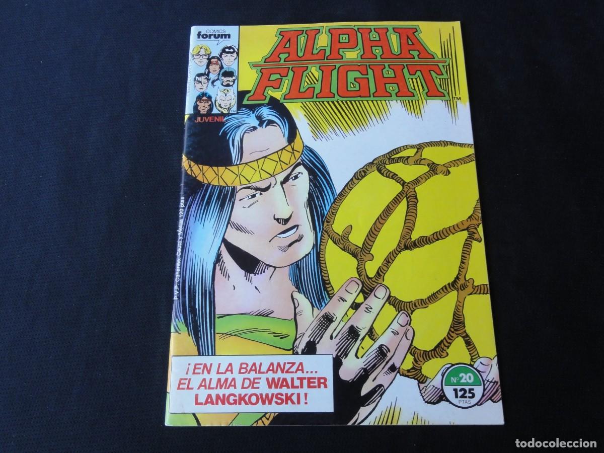 C&oacute;mics: ALPHA FLIGHT. N&ordm; 20. A&Ntilde;O 1985-1992. MARVEL COMICS PLANETA. C-10B - Foto 1