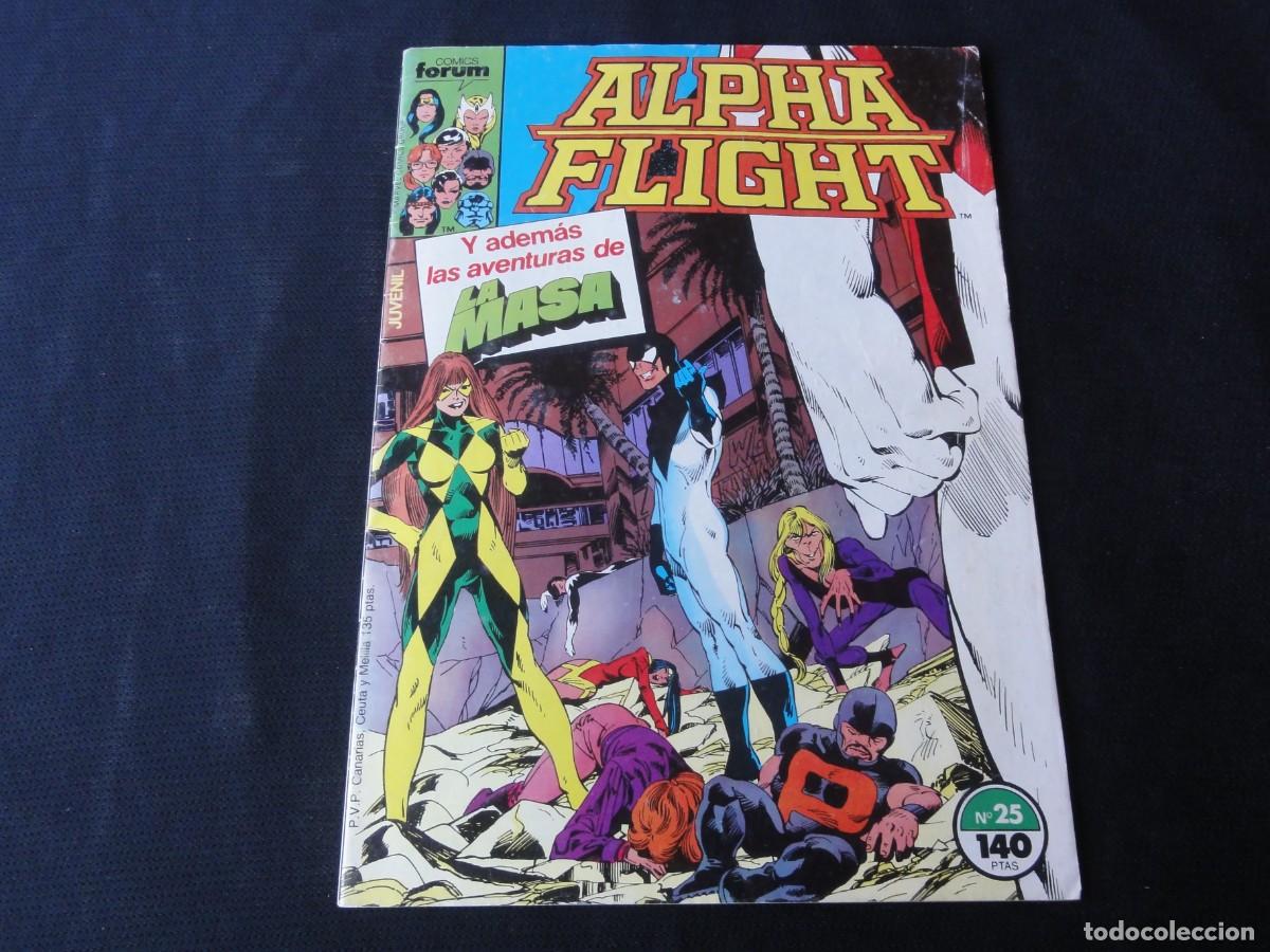 C&oacute;mics: ALPHA FLIGHT. N&ordm; 25. A&Ntilde;O 1985-1992. MARVEL COMICS PLANETA. C-10B - Foto 1
