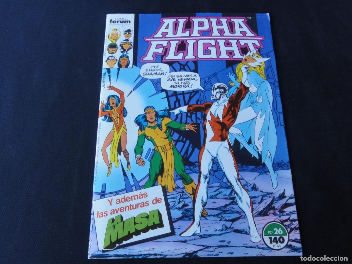 C&oacute;mics: ALPHA FLIGHT. N&ordm; 26. A&Ntilde;O 1985-1992. MARVEL COMICS PLANETA. C-10B - Foto 1