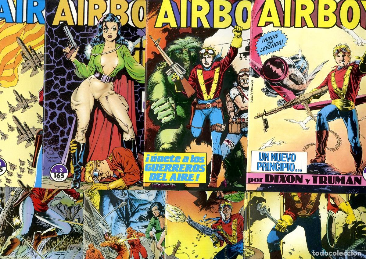C&oacute;mics: Airboy / Completa / Eclipse Comics / Comics Forum / Planeta DeAgostini / 1990 - Foto 1