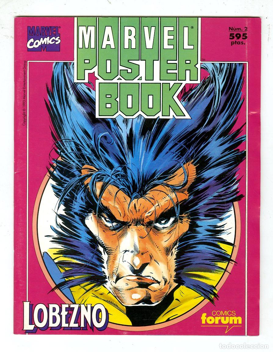 C&oacute;mics: Lobezno / Marvel Poster Book / Marvel Comics / Comics Forum / Planeta DeAgostini / 1992 - Foto 1