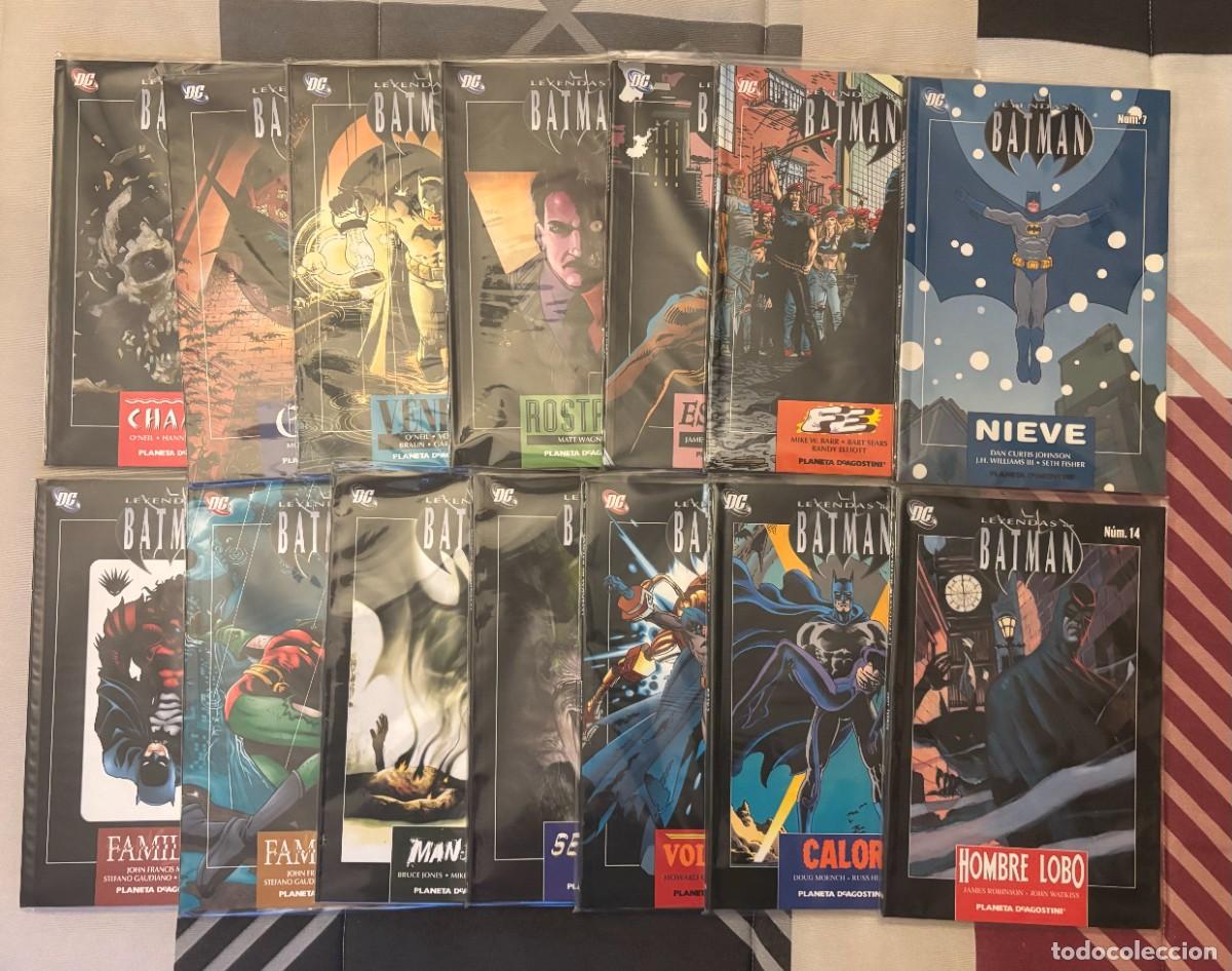 C&oacute;mics: LEYENDAS BATMAN - 1 AL 14 (COLECCI&Oacute;N COMPLETA) - PLANETA - Foto 1