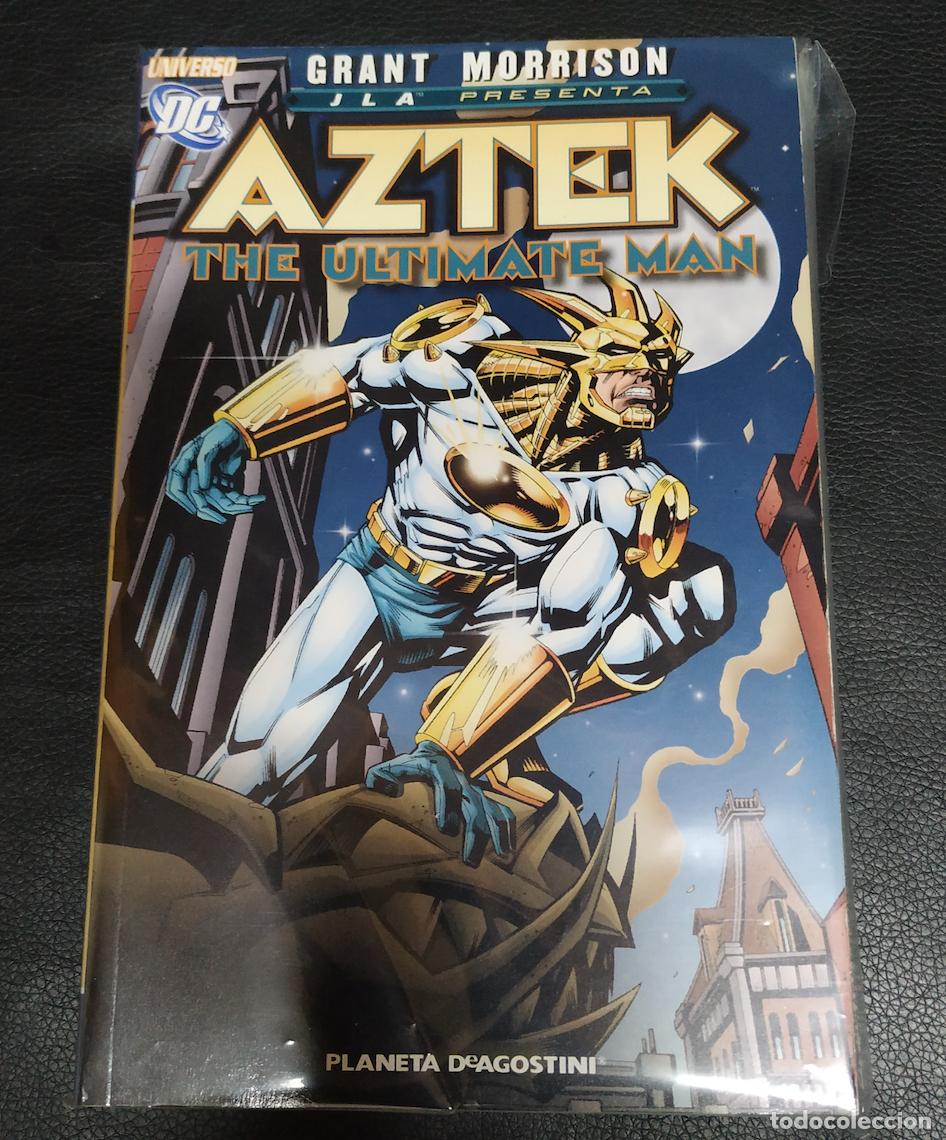 C&oacute;mics: JLA PRESENTA AZTEK: THE ULTIMATE MAN - GRANT MORRISON - PLANETA - Foto 1