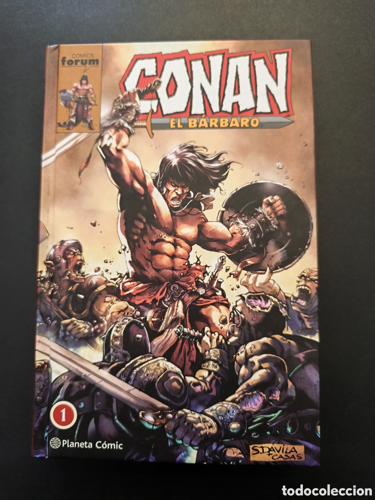 C&oacute;mics: CONAN EL BARBARO INTEGRAL 1 PLANETA COMIC - Foto 1