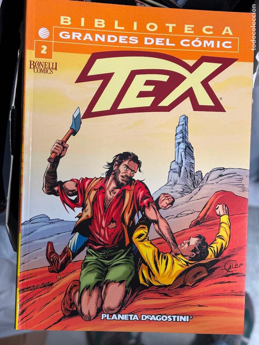 C&oacute;mics: TEX # 2, BIBLIOTECA GRANDES DEL C&Oacute;MIC, PLANETA-DEAGOSTINI - Foto 1