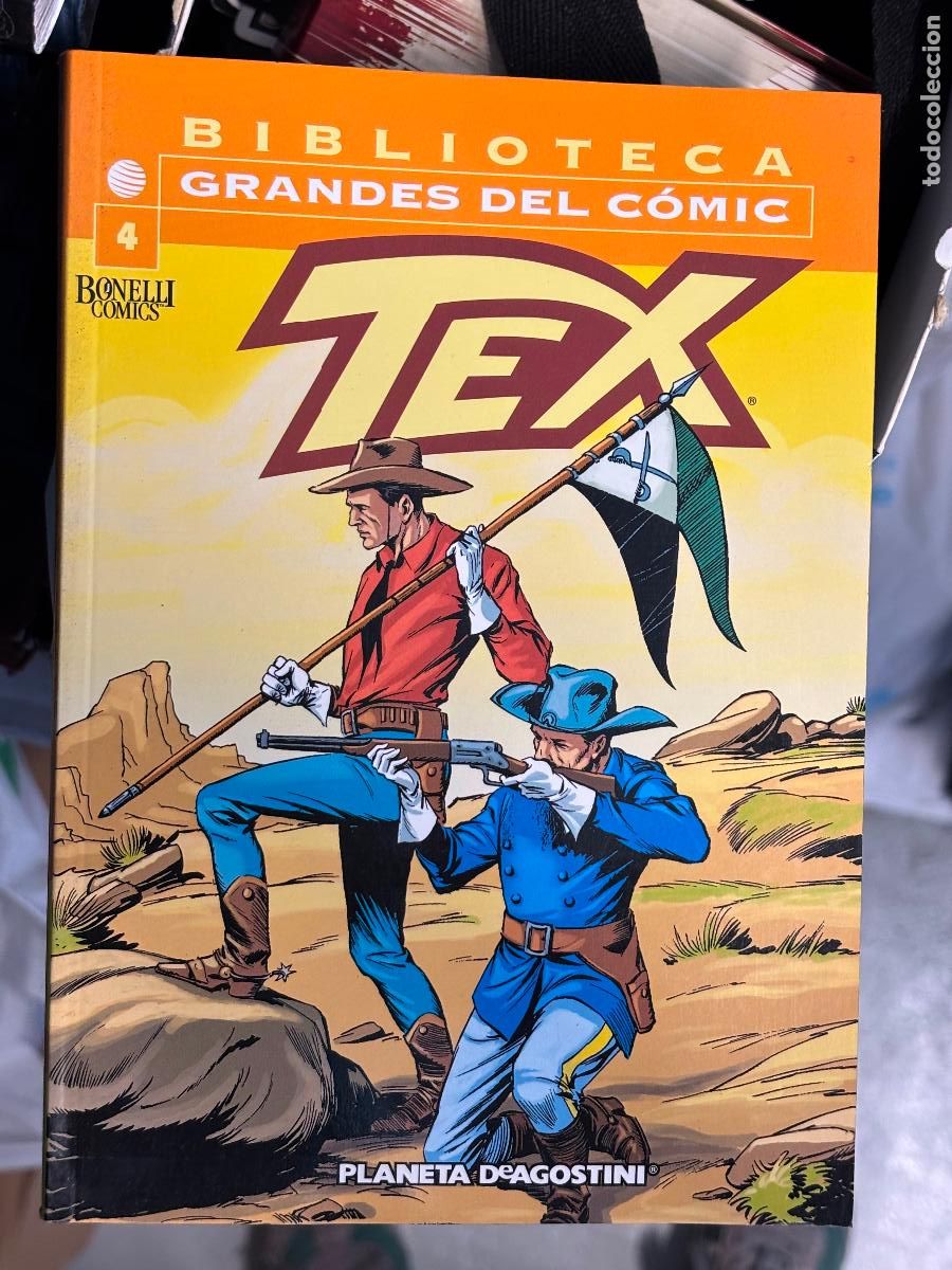 C&oacute;mics: TEX # 4, BIBLIOTECA GRANDES DEL C&Oacute;MIC, PLANETA-DEAGOSTINI - Foto 1
