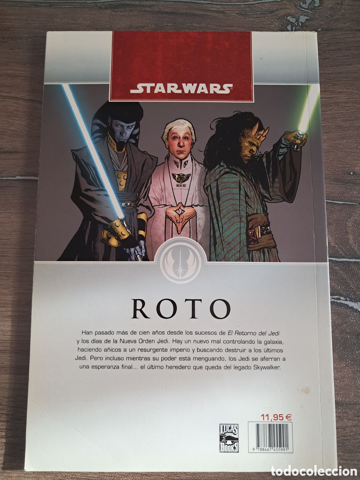 C&oacute;mics: C&oacute;mic Star Wars Legado 1 de 15. Roto. - Foto 3