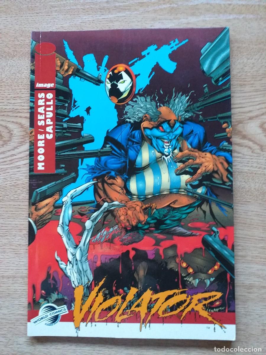 C&oacute;mics: VIOLATOR - ALAN MOORE, BART SEARS, CAPULLO - 1995 Planeta DeAgostini &middot; World Comics - Foto 1
