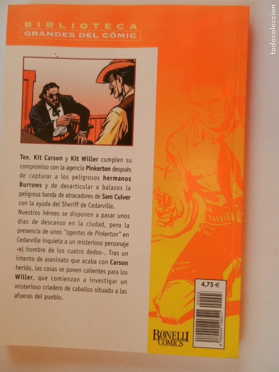 C&oacute;mics: TEX N&ordm; 3 -BIBLIOTECA GRANDES DEL COMIC -PLANETA 2003 - Foto 3
