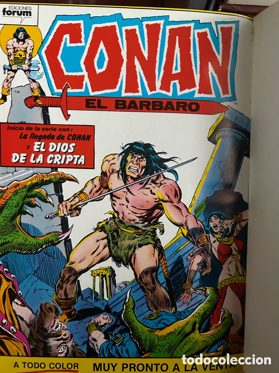 C&oacute;mics: CONAN TRES TOMOS CON 10 N&Uacute;MEROS - Foto 4