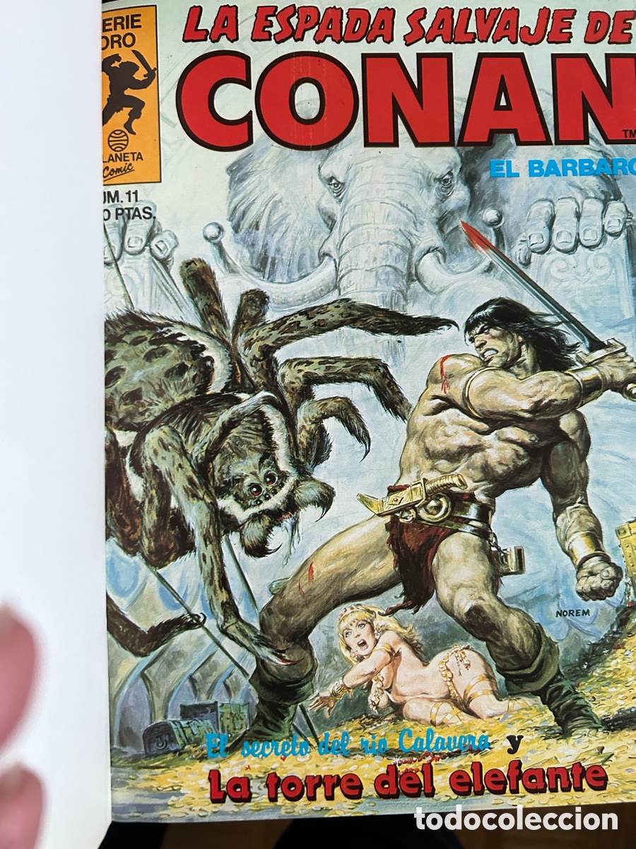 C&oacute;mics: CONAN TRES TOMOS CON 10 N&Uacute;MEROS - Foto 5