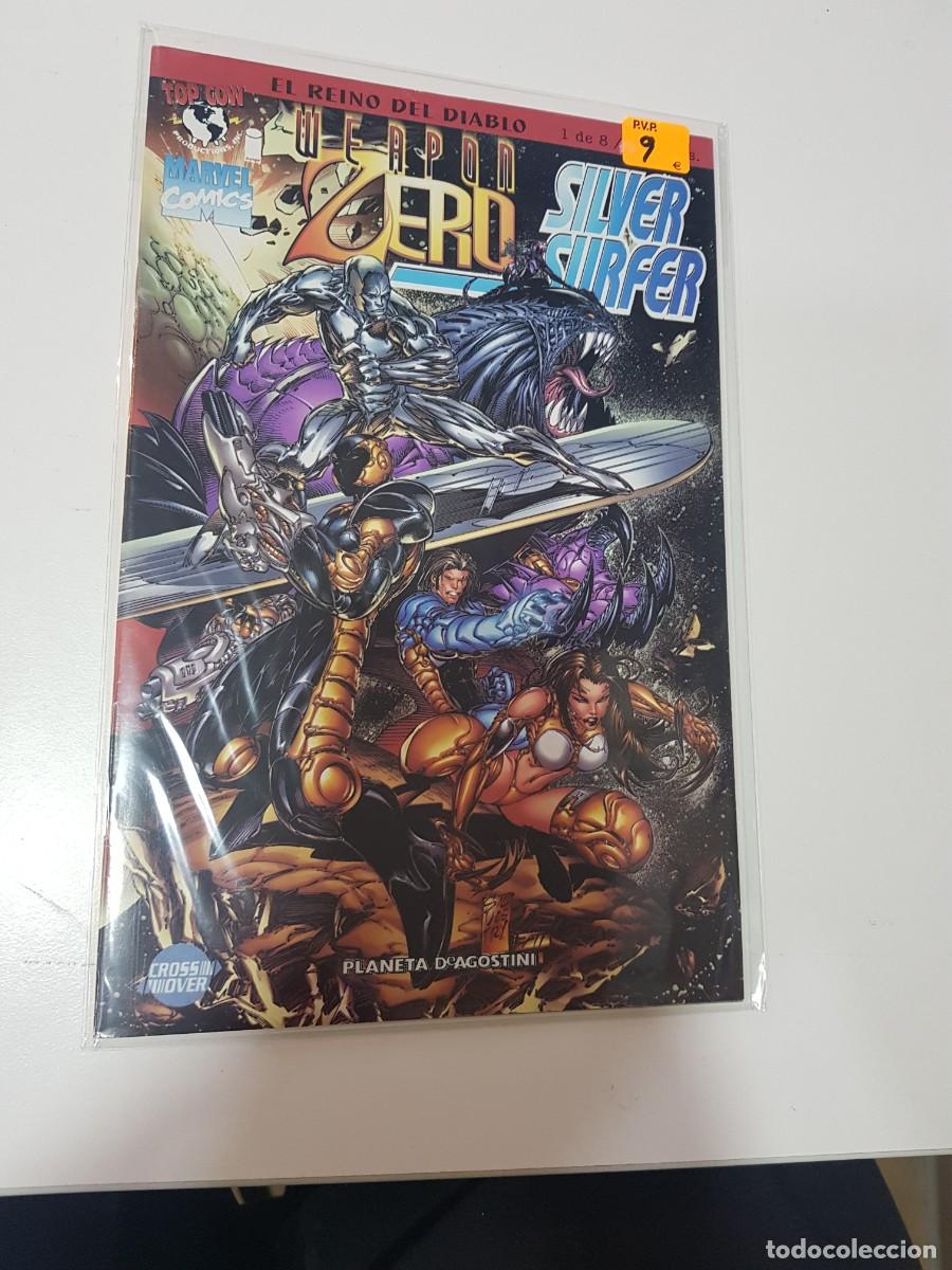 C&oacute;mics: COMIC EL REINO DEL DIABLO WEAPON ZERO SILVER SURFER N&ordm; 1 DE 8 - Foto 1