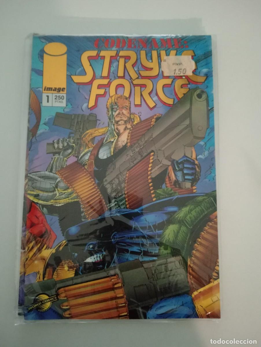 C&oacute;mics: CASI COMPLETA. CODENAME: STRYKE FORCE. 8 EJEMPLARES (DE 9). GRAPA. PLANETA. WORLD C&Oacute;MICS. IMAGE.1995 - Foto 2