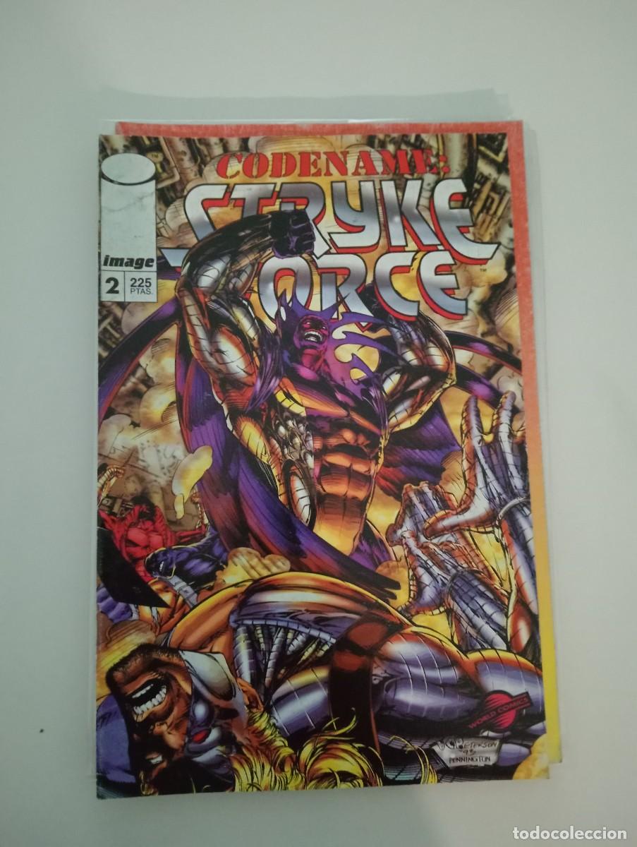 C&oacute;mics: CASI COMPLETA. CODENAME: STRYKE FORCE. 8 EJEMPLARES (DE 9). GRAPA. PLANETA. WORLD C&Oacute;MICS. IMAGE.1995 - Foto 3