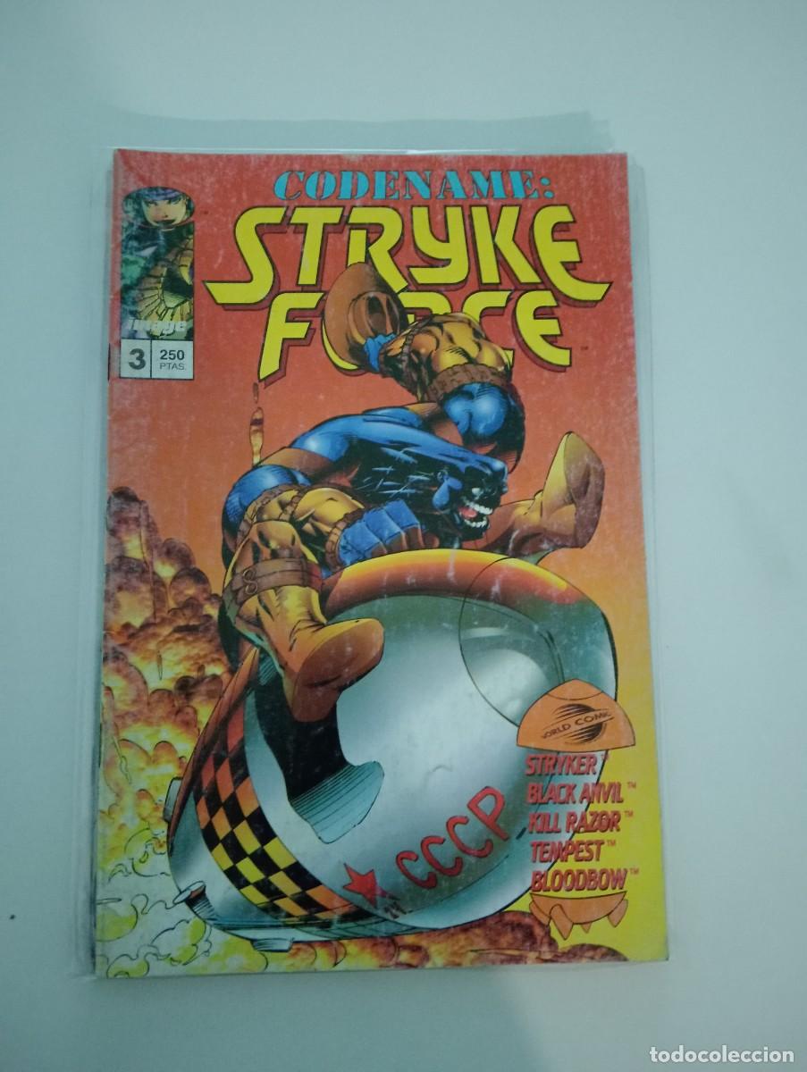 C&oacute;mics: CASI COMPLETA. CODENAME: STRYKE FORCE. 8 EJEMPLARES (DE 9). GRAPA. PLANETA. WORLD C&Oacute;MICS. IMAGE.1995 - Foto 4