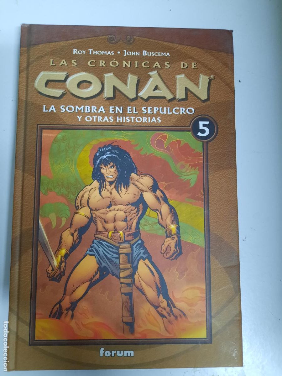 C&oacute;mics: LAS CR&Oacute;NICAS DE CONAN N&ordm; 5 - ED. PLANETA - Foto 1