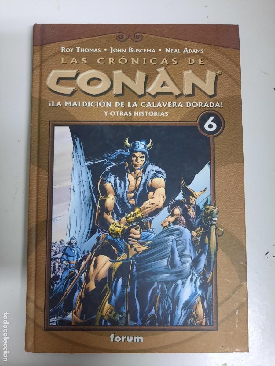 C&oacute;mics: LAS CR&Oacute;NICAS DE CONAN N&ordm; 6 - ED. PLANETA - Foto 1