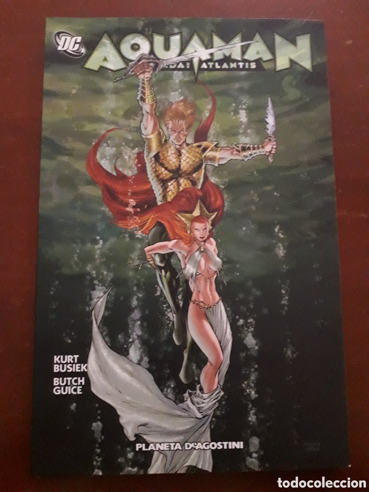 Comics: AQUAMAN. LA ESPADA DE ATLANTIS. TOMO. EXCELENTE ESTADO