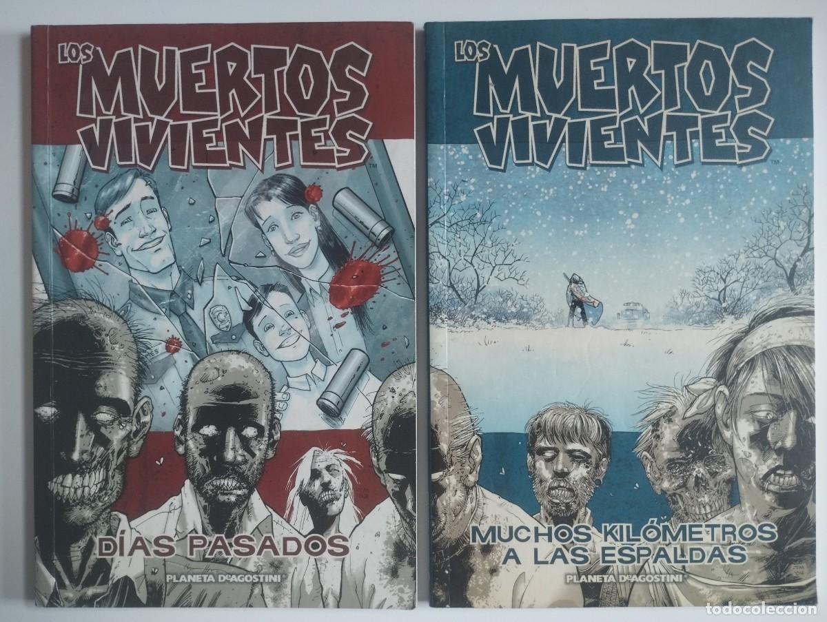C&oacute;mics: MUERTOS VIVIENTES- Tomo 1: D&Iacute;AS PASADOS y TOMO 2: MUCHOS KIL&Oacute;METROS A LAS ESPALDAS (1 a 12 USA)