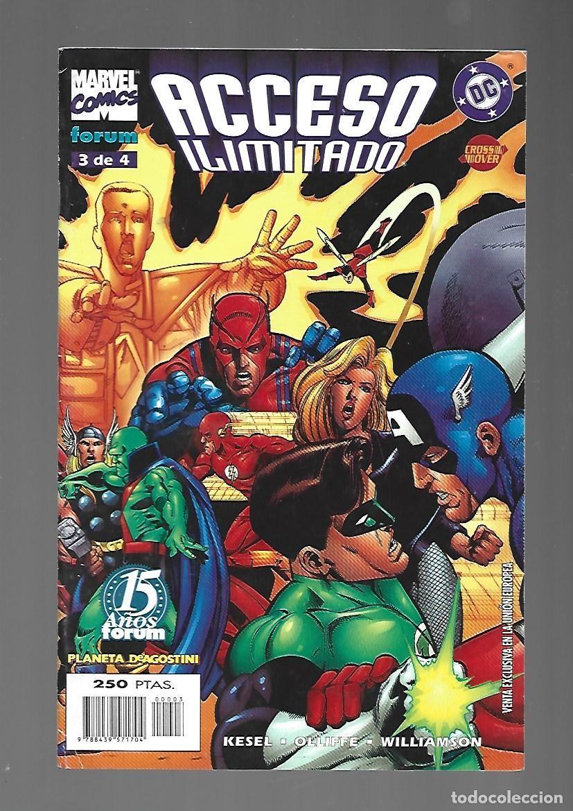 Comics: Acceso ilimitado 3 de 4, 1998, Planeta DeAgostini, muy buen estado