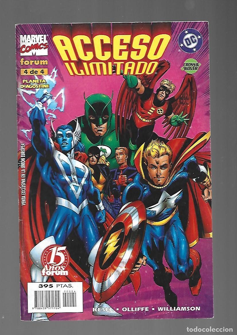 Comics: Acceso ilimitado 4 de 4, 1998, Planeta DeAgostini, muy buen estado