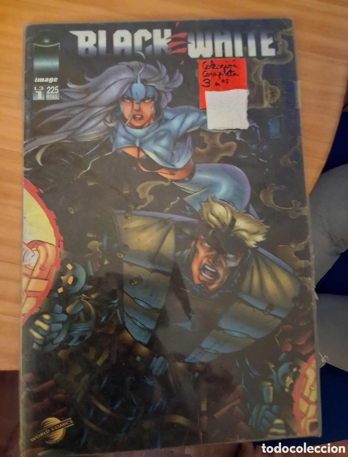 C&oacute;mics: Black White comic coleccion completa 3 n&uacute;meros edita World comics - Foto 1