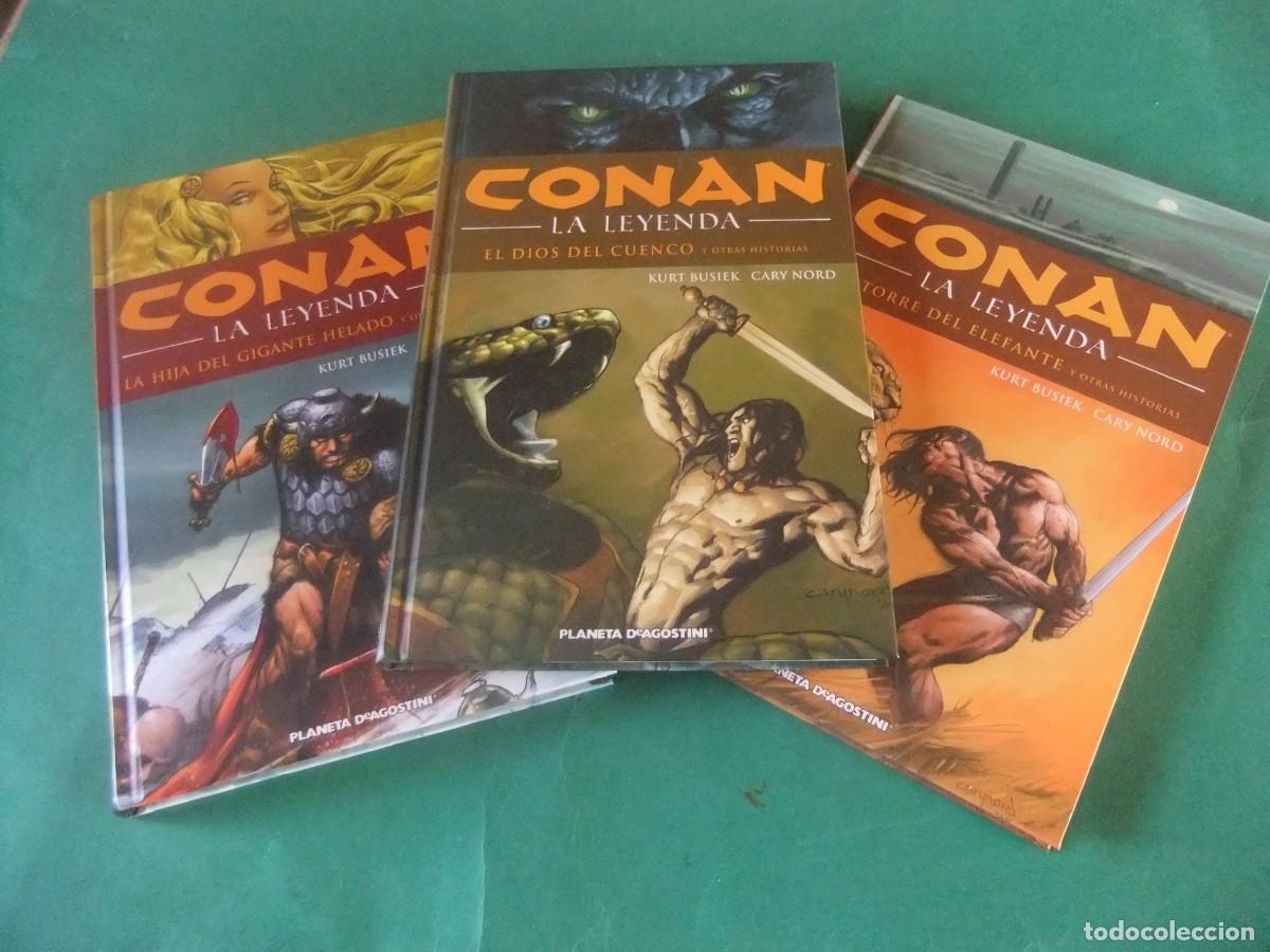 C&oacute;mics: CONAN LA LEYENDA TOMOS 1 AL 3 PLANETA - Foto 1