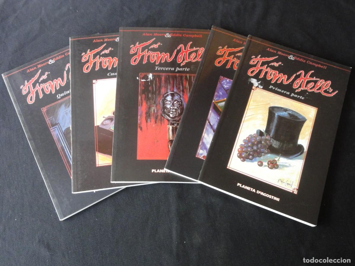 C&oacute;mics: FROM HELL COMPLETA EN 5 TOMOS. NUEVOS. A&Ntilde;O 2000. COMICS PLANETA. C-16B - Foto 1