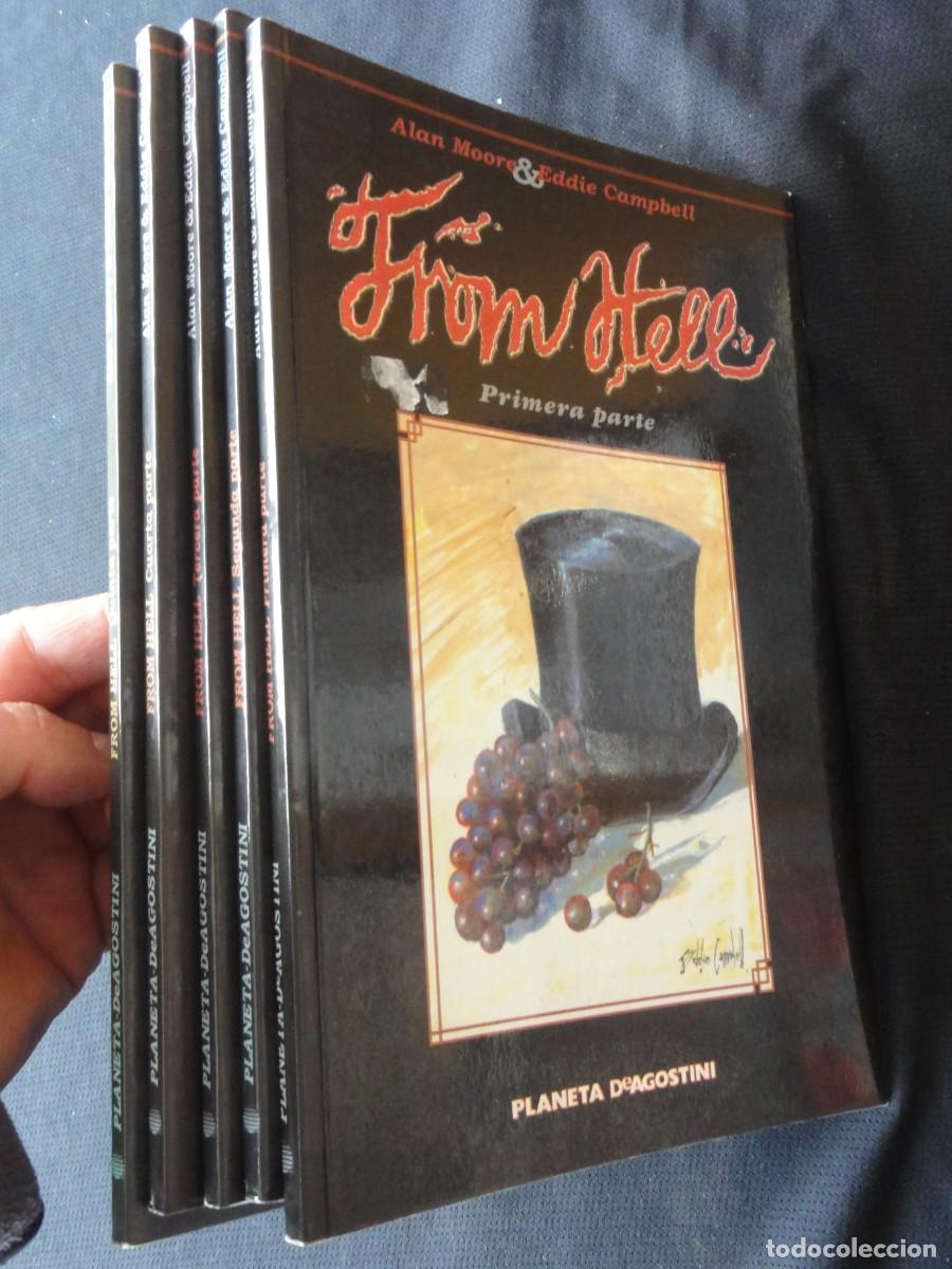 C&oacute;mics: FROM HELL COMPLETA EN 5 TOMOS. NUEVOS. A&Ntilde;O 2000. COMICS PLANETA. C-16B - Foto 2