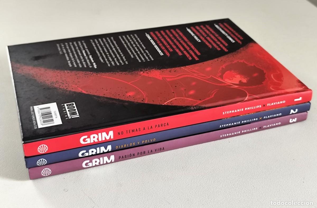 C&oacute;mics: GRIM (Stephanie Phillips, Flaviano) COMPLETA 3 TOMOS ~ PLANETA (2024) - Foto 3