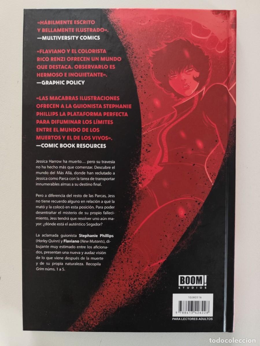 C&oacute;mics: GRIM (Stephanie Phillips, Flaviano) COMPLETA 3 TOMOS ~ PLANETA (2024) - Foto 5