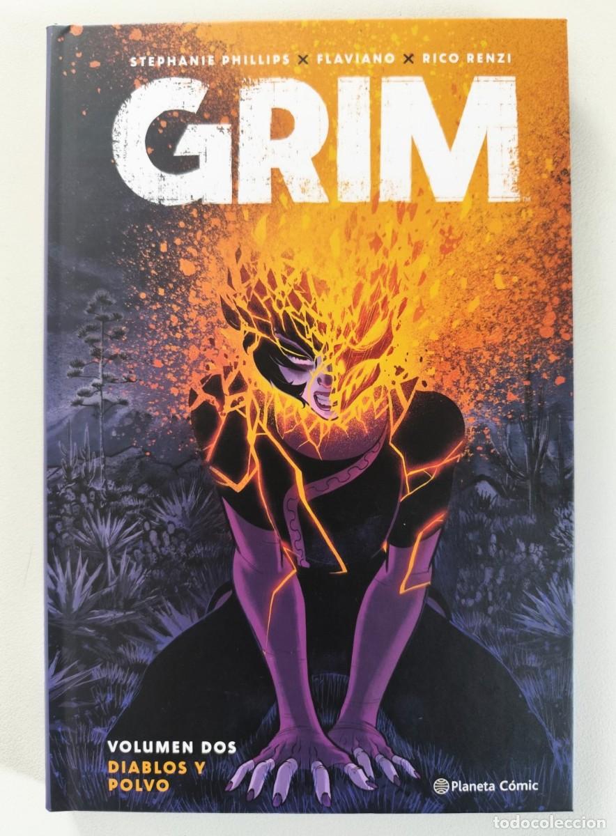 C&oacute;mics: GRIM (Stephanie Phillips, Flaviano) COMPLETA 3 TOMOS ~ PLANETA (2024) - Foto 9