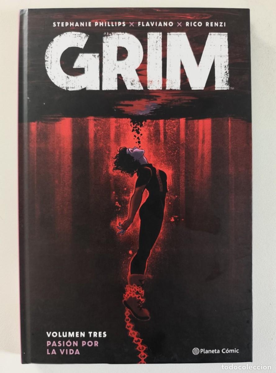 C&oacute;mics: GRIM (Stephanie Phillips, Flaviano) COMPLETA 3 TOMOS ~ PLANETA (2024) - Foto 11