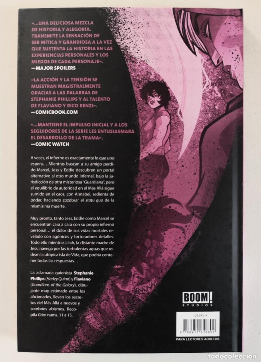 C&oacute;mics: GRIM (Stephanie Phillips, Flaviano) COMPLETA 3 TOMOS ~ PLANETA (2024) - Foto 12