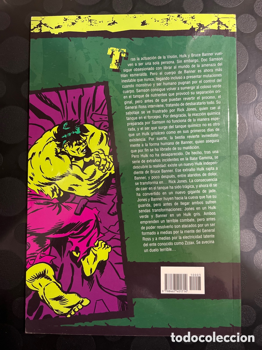 C&oacute;mics: COLECCIONABLE EL INCRE&Iacute;BLE HULK N.3 DEBE MORIR HULK ( 2003/2004 ) - Foto 2