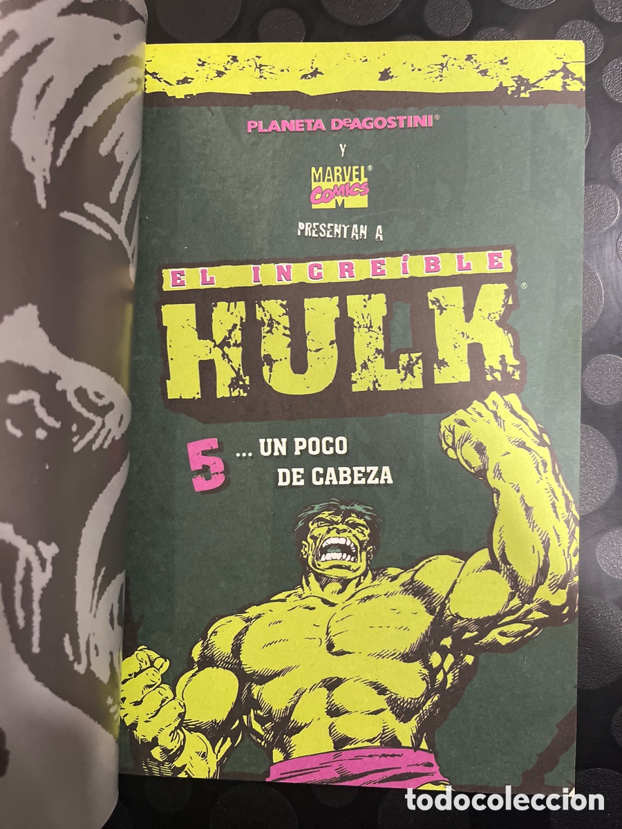C&oacute;mics: COLECCIONABLE EL INCRE&Iacute;BLE HULK N.5 UN POCO DE CABEZA ( 2003/2004 ) - Foto 3