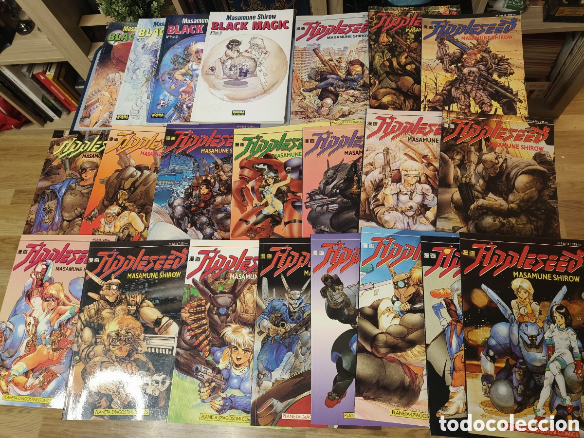 C&oacute;mics: Masamune shirow. Appleseed + black magic. 1994 - Foto 1