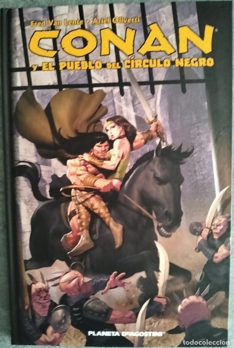 C&oacute;mics: CONAN Y EL PUEBLO DEL C&Iacute;RCULO NEGRO. PLANETA.DeAGOSTINI - Foto 1