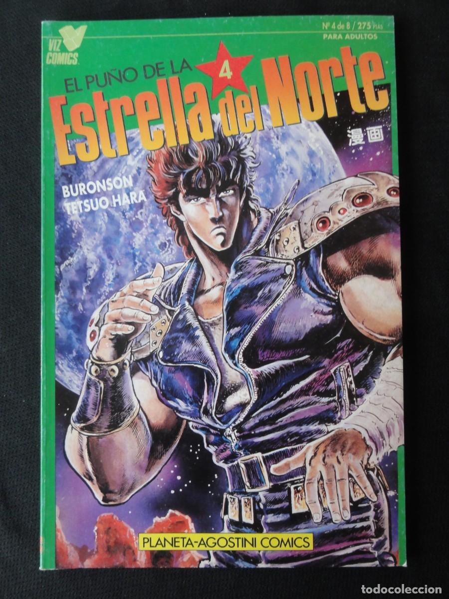 Comics: EL PU&Ntilde;O DE LA ESTRELLA DEL NORTE. N&ordm; 4 DE 8. A&Ntilde;O 1992. 48 P&Aacute;GINAS. MANGA EDITORIAL PLANETA. C-17B
