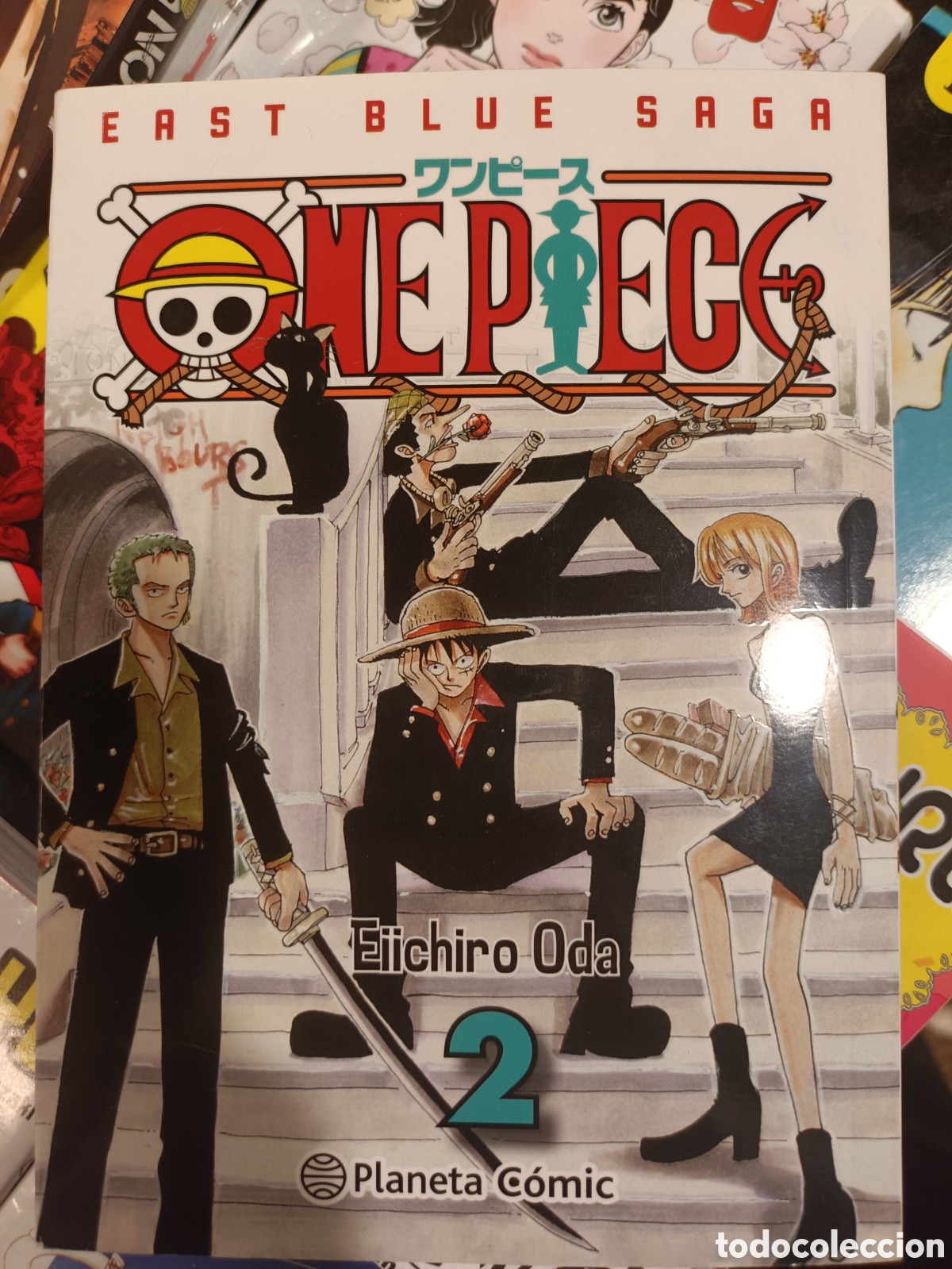 C&oacute;mics: One Piece n&ordm; 02 Eiichiro Oda East blue saga. Planeta C&oacute;mic Manga