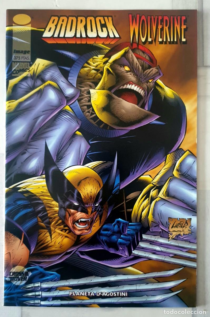 C&oacute;mics: BADROCK / WOLVERINE. Numero unico. World Comics 1997 - Foto 1