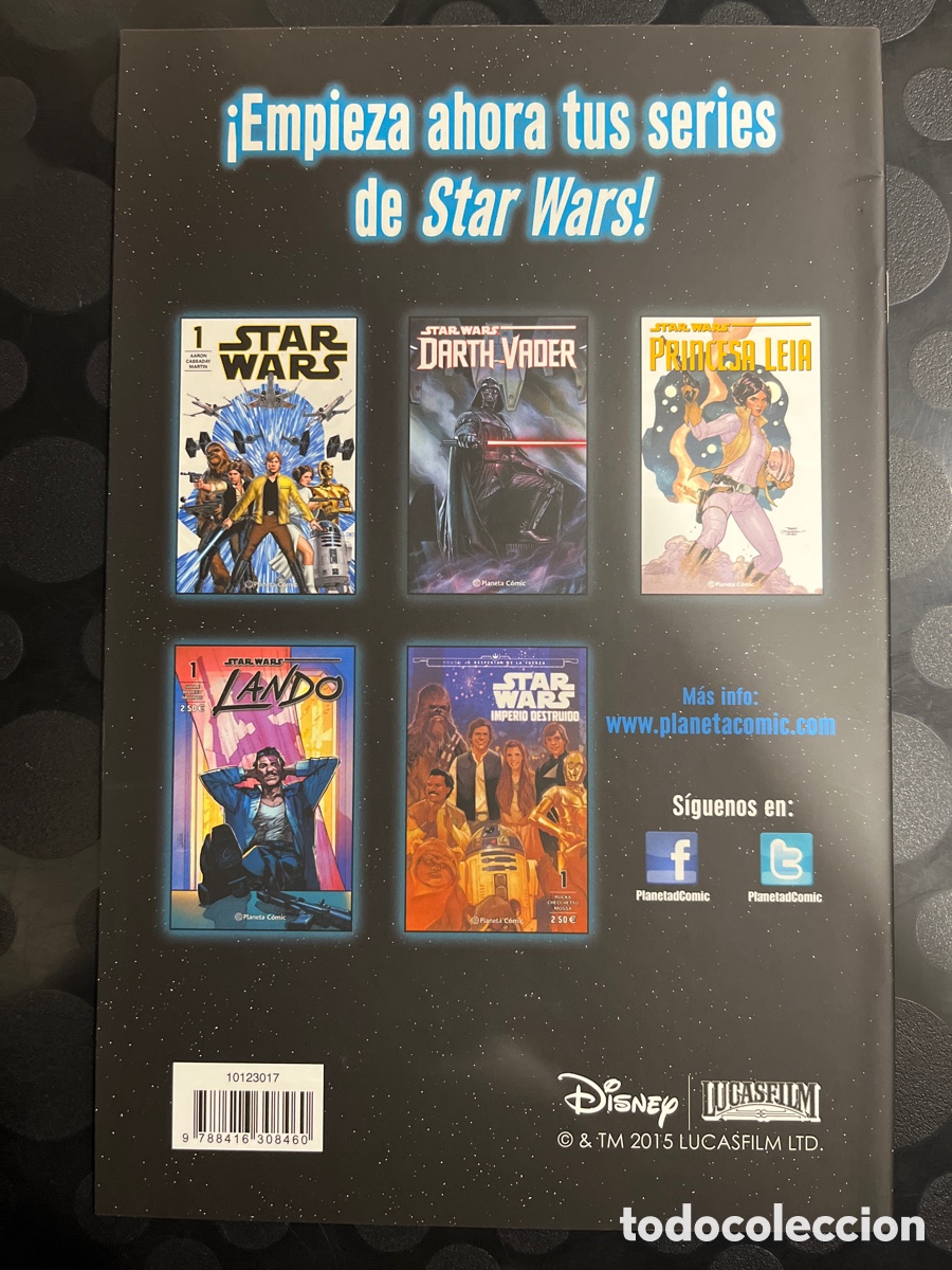 C&oacute;mics: DARTH VADER N.7 STAR WARS ( 2015/2017 ) - Foto 2